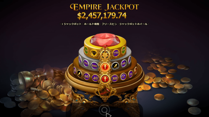 ジャックポットが狙えるゲームの画像