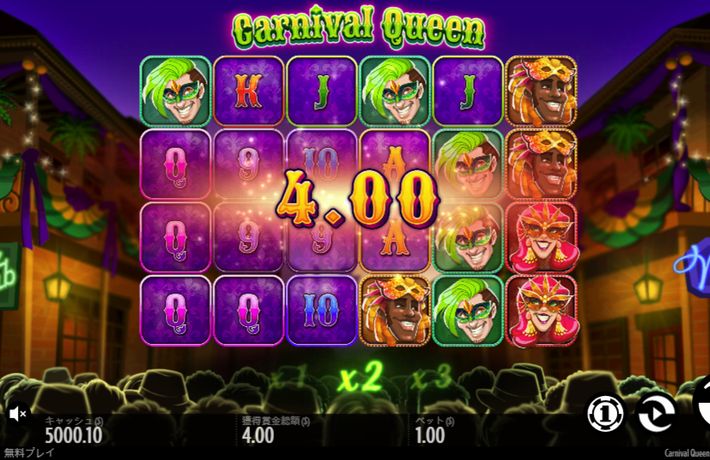 カーニバルクイーンのプレイ画像