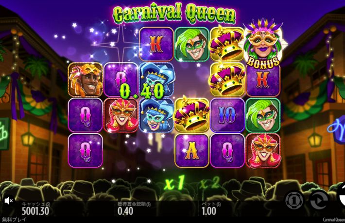 カーニバルクイーンのプレイ画像